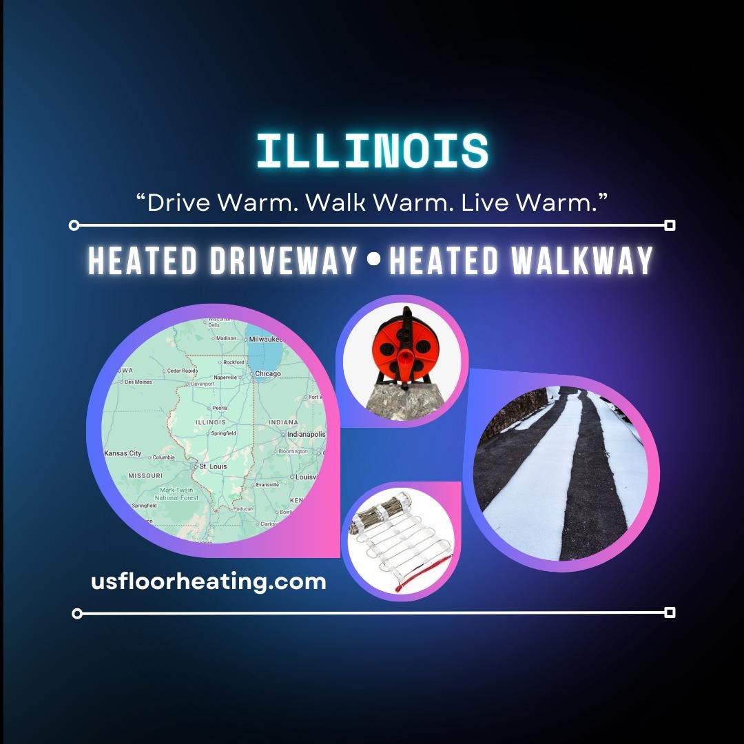 heated driveway in Illinois